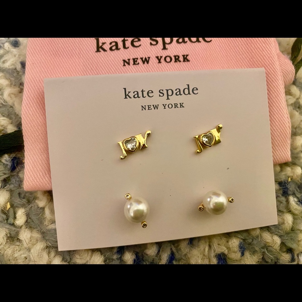 New Kate Spade ♠️ earring set